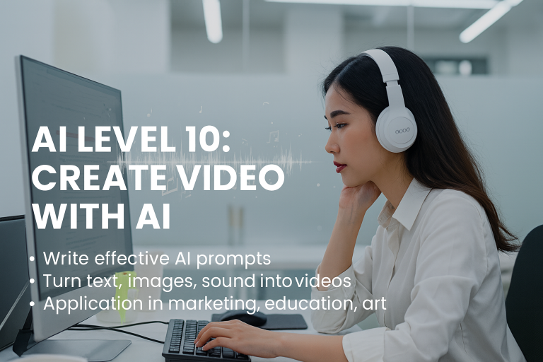 AI Level 10: Tạo video với AI